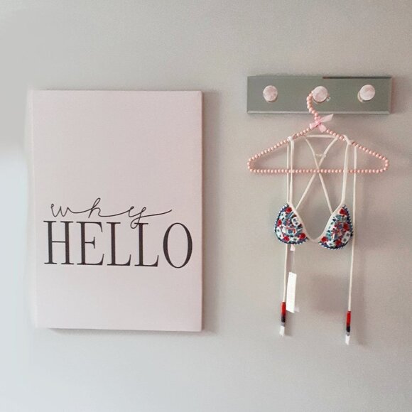 NWT Rococo Sand beaded bikini top & bottom set, S - Picture 9 of 16